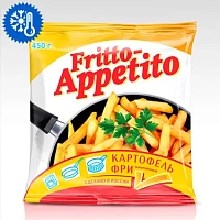 Frozen French Fries Fritto-Appetito 10x10 mm 450 g