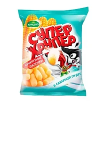 Sweet corn sticks Super-Hruper sugar powder flavor 85 g