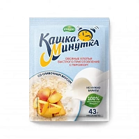 Oat flakes Kashka-Minutka Creamy. With peach 43 g