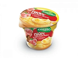 Dehydrated potato puree Kuntsevo with the taste of bacon and crisps 40 g