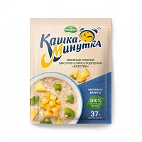 Oat flakes Kashka-Minutka with tropical fruits 37 g