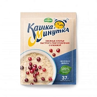 Oat flakes Kashka-Minutka with cranberry 37 g