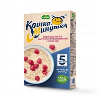 Oat flakes Kashka-Minutka with raspberry 185 g
