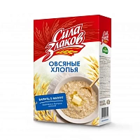 Oatmeal Flakes Sila Zlakov (3-5 minutes cooking) 400 g, carton