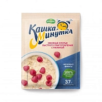 Oat flakes Kashka-Minutka with raspberry 37 g