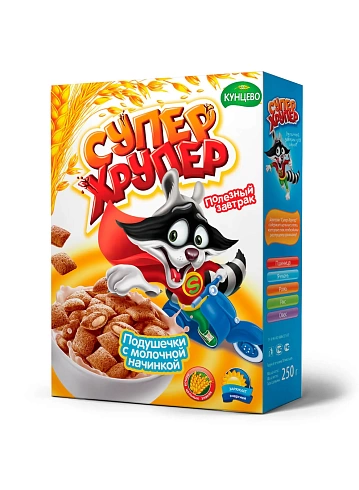 Grain pillows «Super-Hruper» milky filling 250 g