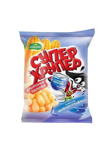 Sweet corn sticks Super-Hruper milk jam flavor 85 g