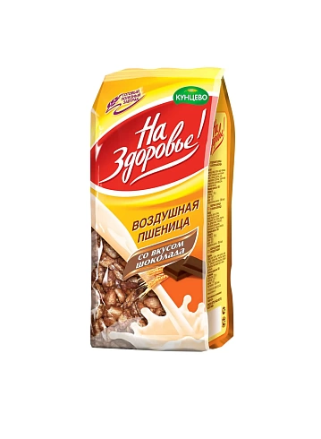 Pop Wheat «Na Zdorovie» chocolate flavor 100 g