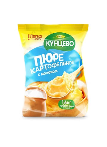 Dehydrated potato puree Kuntsevo milky 240 g