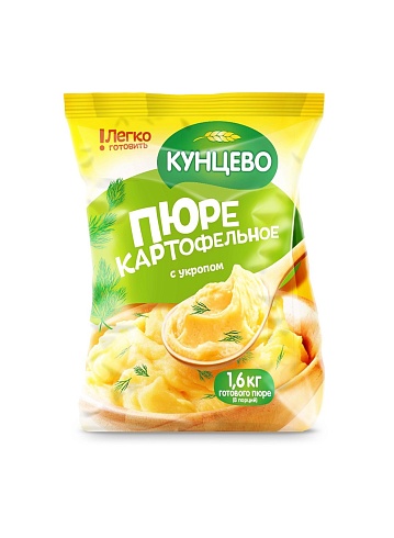 Dehydrated potato puree Kuntsevo with dill 240 g