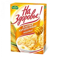 Corn flakes Na Zdorovie honey flavor 250 g