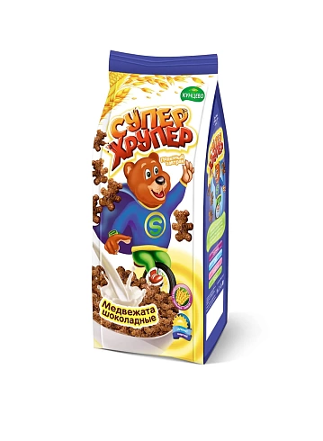 Chocolate Bears Cereals «Super-Hruper» 200 g